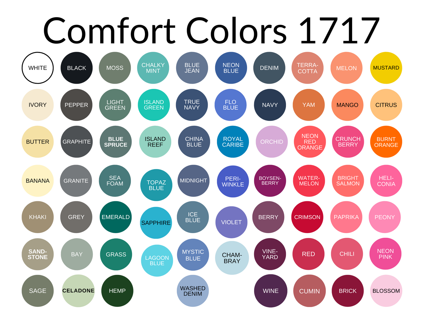 Monogrammed Comfort Colors Tee